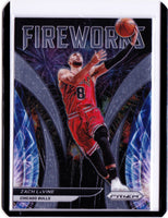 2021-22 Panini Prizm - Fireworks #20 Zach LaVine