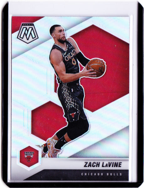 2020-21 Panini Mosaic - Silver Prizm #66 Zach LaVine