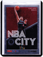 2019-20 Panini NBA Hoops Premium Stock - NBA City #23 Zach LaVine