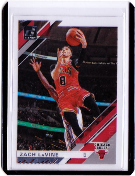 2019-20 Panini Clearly Donruss #7 Zach LaVine