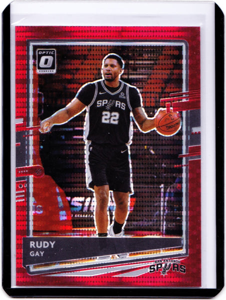 2020-21 Panini Donruss Optic - Red Pulsar Prizm #112 Rudy Gay