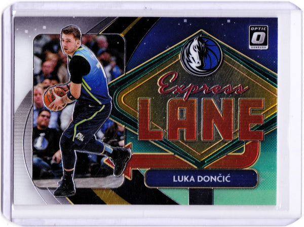 2020-21 Panini Donruss Optic - Express Lane #13 Luka Doncic