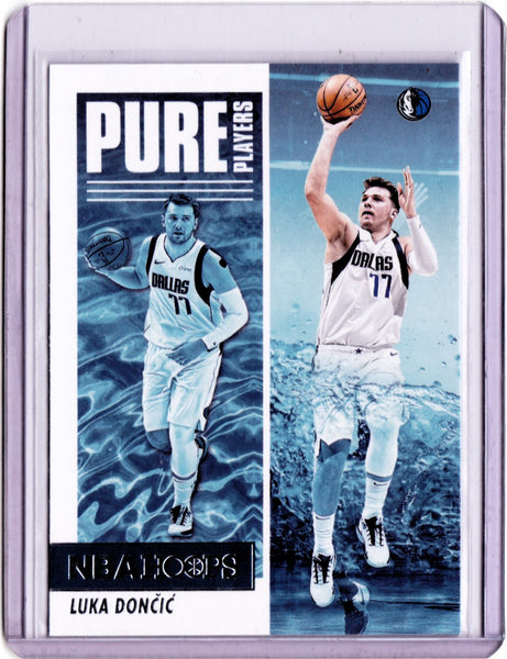 2021-22 Panini NBA Hoops - Pure Players #9 Luka Doncic