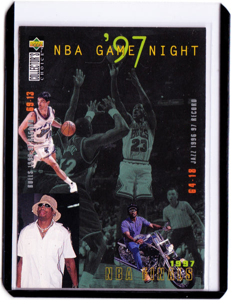 1997-98 Upper Deck Collector's Choice #185 NBA Game Night - 1997 NBA Finals