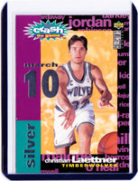1995-96 Upper Deck Collector's Choice - Crash the Game Redemption Assists/Rebounds - Silver #C23 Christian Laettner (March 10)