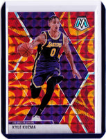 2019-20 Panini Mosaic - Reactive Orange Prizm #28 Kyle Kuzma