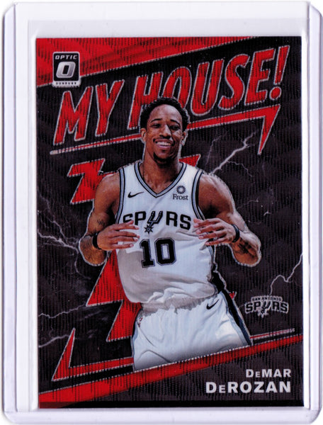 2019-20 Panini Donruss Optic - My House - Red Wave #3 DeMar DeRozan