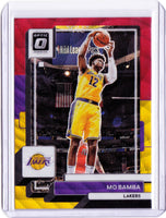 2022-23 Panini Donruss Optic - Red & Gold Wave Prizm #153 Mo Bamba /99