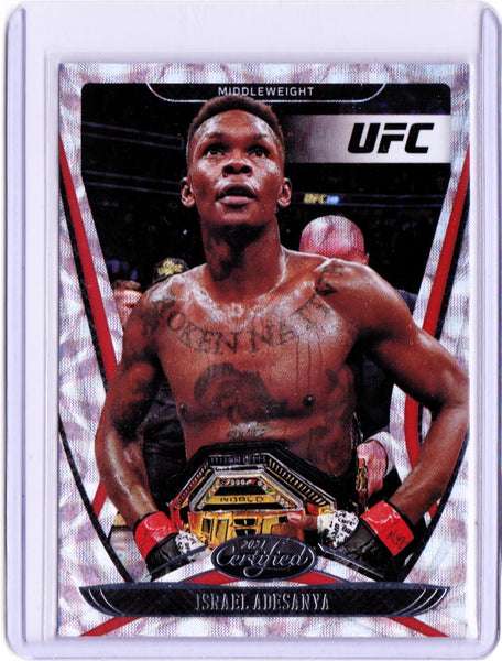 2021 Panini Chronicles UFC - Asia #137 Certified - Israel Adesanya