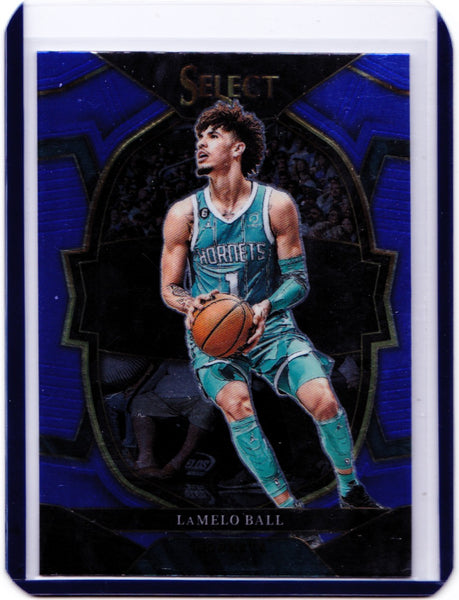 2022-23 Panini Select - Blue #41 Concourse - LaMelo Ball