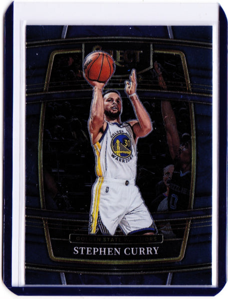 2021-22 Panini Select - Blue #94 Concourse - Stephen Curry