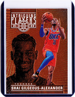 2021-22 Panini Illusions - Intriguing Players - Orange #19 Shai Gilgeous-Alexander