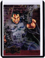 1995 Fleer Marvel Metal - Metal Blasters #9 Punisher