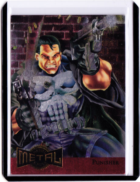 1995 Fleer Marvel Metal - Metal Blasters #9 Punisher