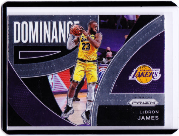 2021-22 Panini Prizm - Dominance #6 LeBron James