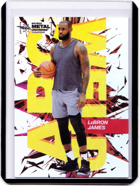 2021 Skybox Metal Universe Champions - Arc Weld #AW-20 LeBron James