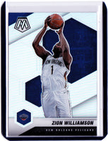 2020-21 Panini Mosaic - Silver Prizm #49 Zion Williamson