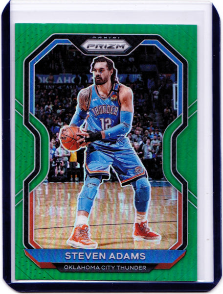2020-21 Panini Prizm - Green Prizm #110 Steven Adams