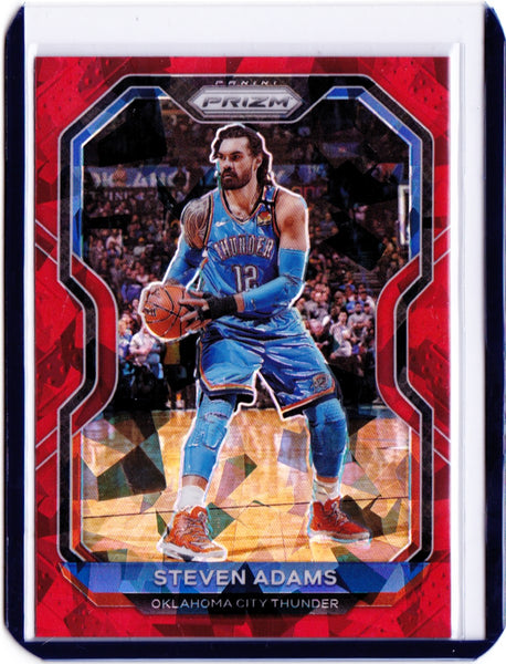2020-21 Panini Prizm - Red Ice Prizm #110 Steven Adams