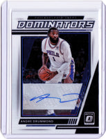 2021-22 Panini Donruss Optic - Dominators Signatures #DS-ADR Andre Drummond /99