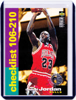 1995-96 Upper Deck Collector's Choice - Player's Club #210 Michael Jordan