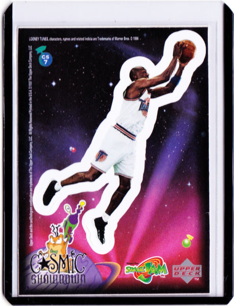 1996 Upper Deck Space Jam - Cosmic Showdown #CS7 Michael Jordan