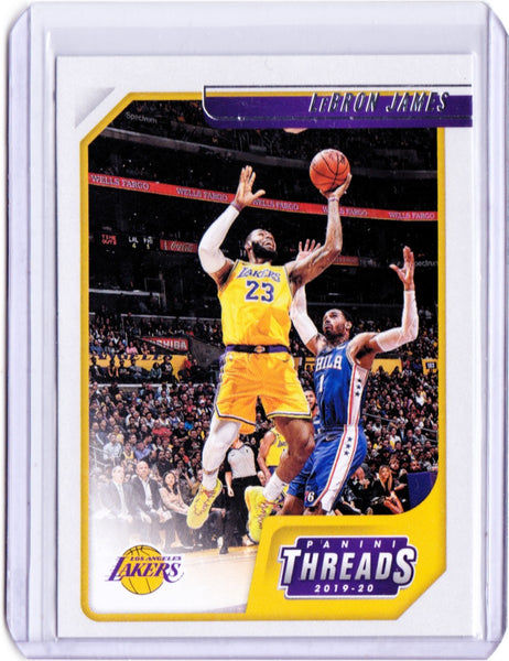 2019-20 Panini Chronicles #86 Threads - LeBron James