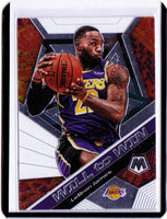 2019-20 Panini Mosaic - Will to Win #7 LeBron James