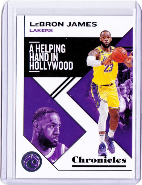 2019-20 Panini Chronicles #10 LeBron James