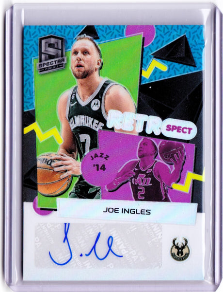 2022-23 Panini Spectra - RetroSpect Autographs #RSA-JOE Joe Ingles /99