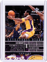 2002-03 Upper Deck MVP - Basketball Diary #B2 Kobe Bryant