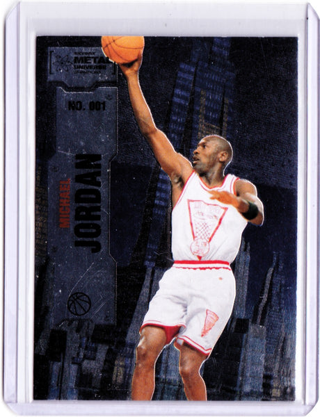 2022 Skybox Metal Universe Champions #001 Michael Jordan