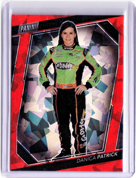 2023 Panini National Convention VIP Gold Pack - Red Sparkle Prizm #68 Danica Patrick /199