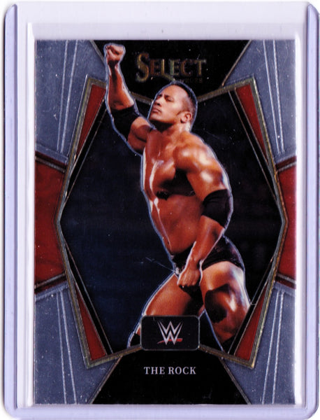 2022 Panini Select WWE #162 Premier Level - The Rock