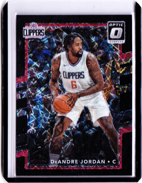 2017-18 Panini Donruss Optic - Black Velocity Prizm #64 DeAndre Jordan /39