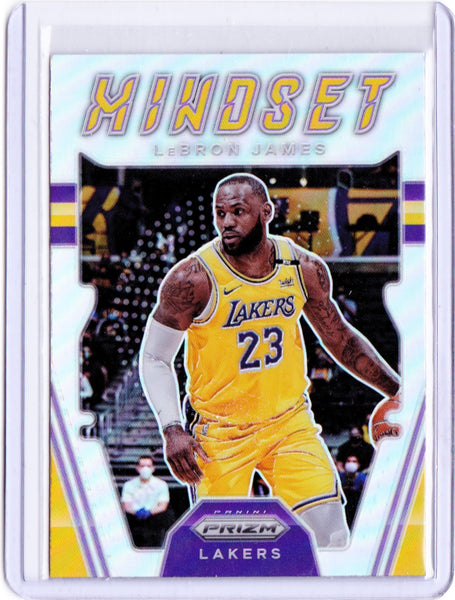 2021-22 Panini Prizm - Mindset - Silver Prizm #3 LeBron James