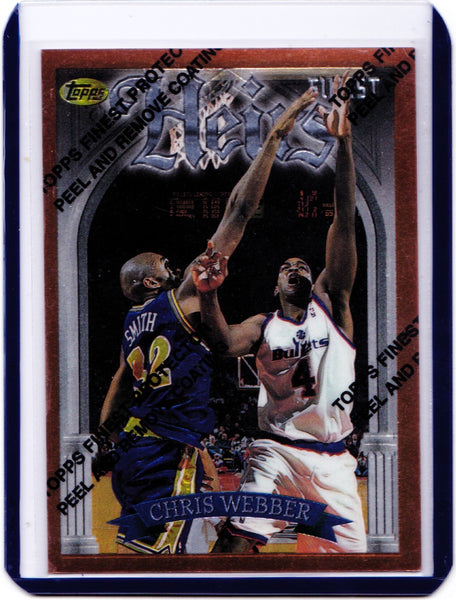 1996-97 Topps Finest #163 Chris Webber