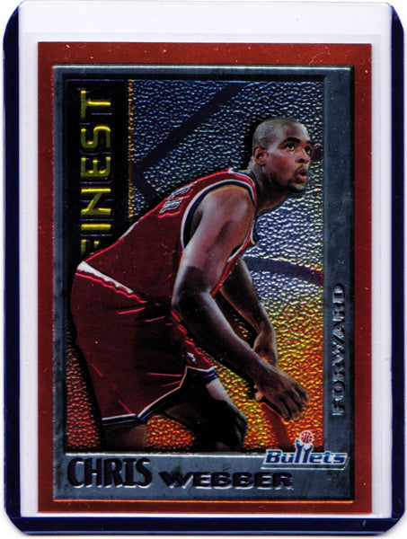 1995-96 Topps Finest - Mystery Finest - Bordered #M 8 Chris Webber