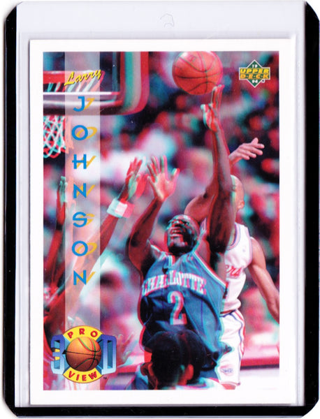 1993-94 Upper Deck Pro View 3D #30 Larry Johnson