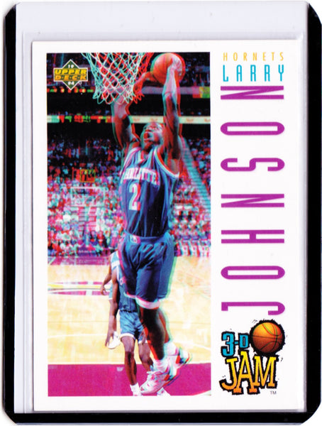 1993-94 Upper Deck Pro View 3D #95 Larry Johnson
