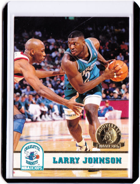 1993-94 NBA Hoops - 5th Anniversary #22 Larry Johnson