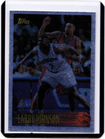 1996-97 Topps - Foil NBA 50 #24 Larry Johnson