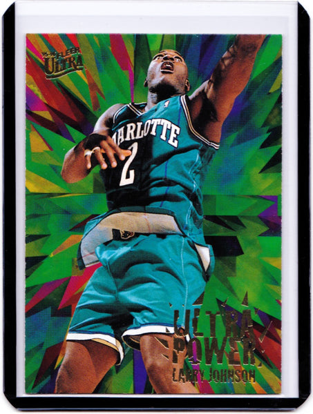 1995-96 Fleer Ultra - Ultra Power #3 Larry Johnson