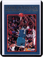 1992-93 Fleer - Larry Johnson Rookie of the Year #4 Larry Johnson
