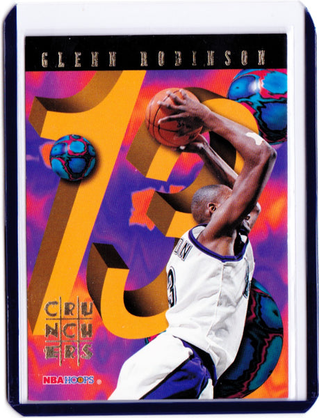 1995-96 NBA Hoops - # Crunchers #15 Glenn Robinson