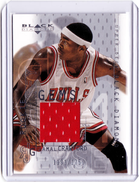 2000-01 Upper Deck Black Diamond #122 Jamal Crawford /1750