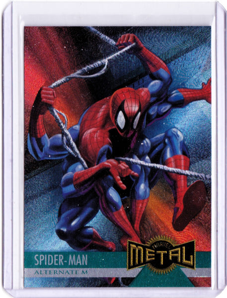 1995 Fleer Marvel Metal #134 Spider-Man