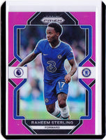 2022-23 Panini Prizm Premier League - Pink Prizm #114 Raheem Sterling /199