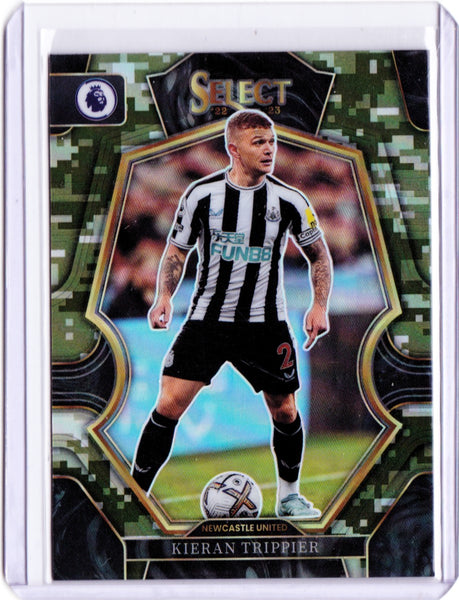 2022-23 Panini Select Premier League - Camo Prizm #198 - Mezzanine - Kieran Trippier /199