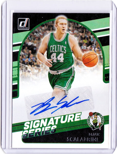 2020-21 Panini Donruss - Signature Series #SG-BSC Brian Scalabrine